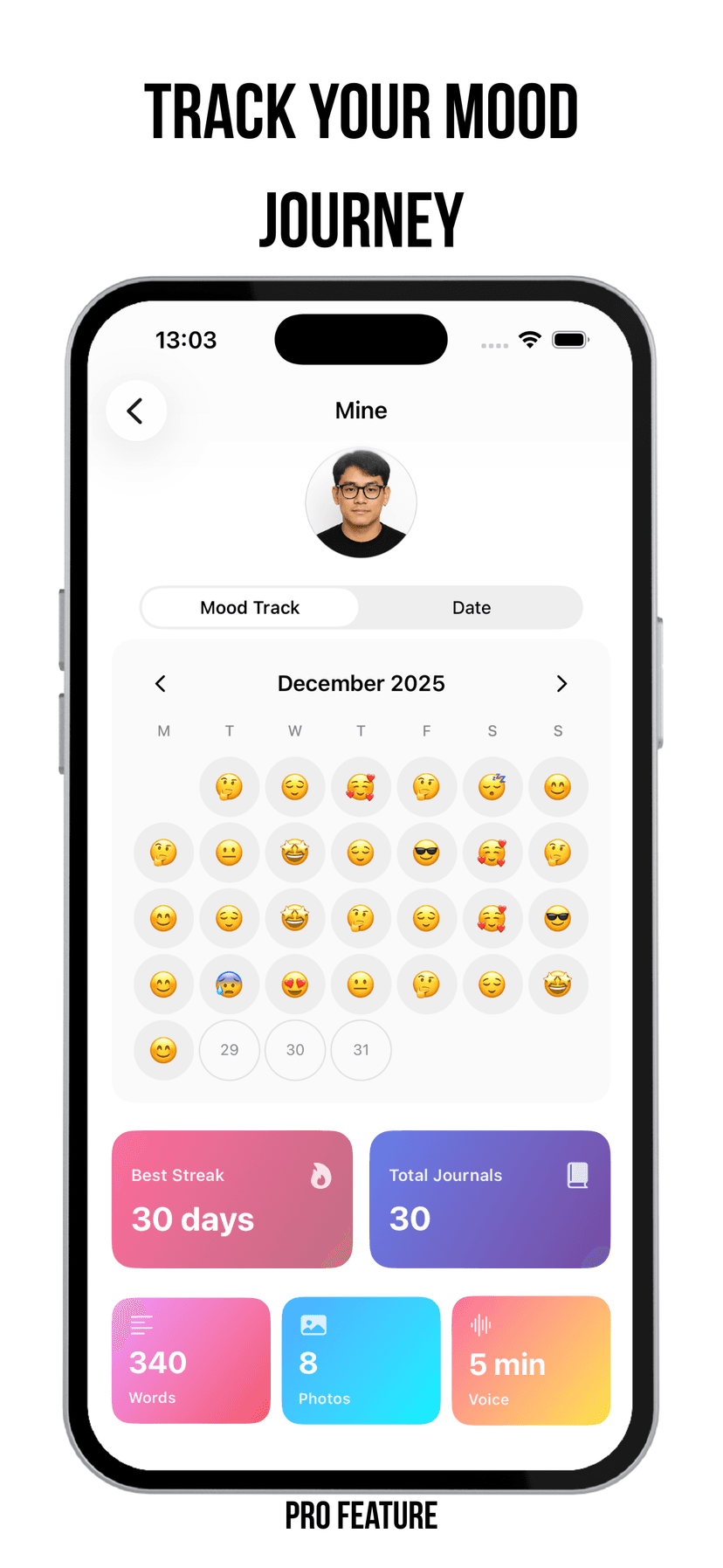 LogLog Mood Track Feature